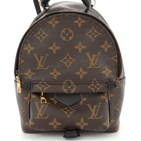 Louis Vuitton Brown and Gold Monogram Backpack mini - Picture 1 of 4